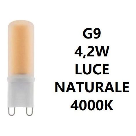 G9 LAMPADINA A LED 4,2W LUCE NATURALE 4000K 470 LUMEN BOT LIGHTING (1/2)