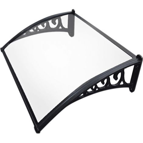 PENSILINA TETTOIA POLICARBONATO COMPATTO PLEXIGLAS COPERTURA 120x100cm 631v