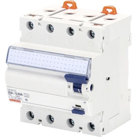 Gewiss FI-Schutzschalter GWD4132 40A, 4-polig, 0,03 A Verteilersicherungen (1/2)