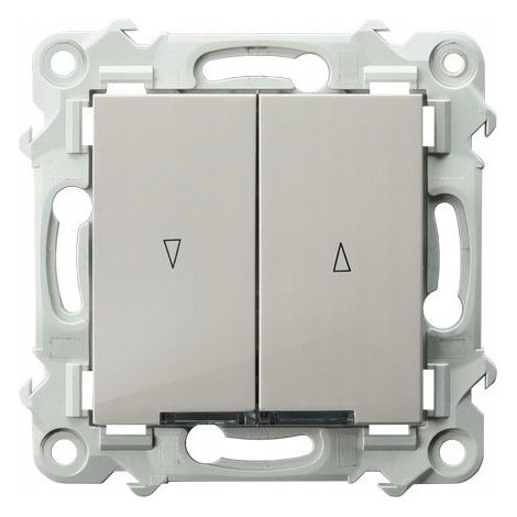 Interruptor ospel lp-7zs/m/83 doble retroiluminado blanco (1/3)