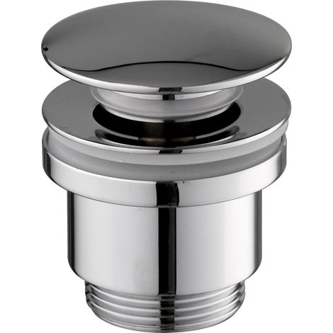 PaulGurkes Bonde sans trop-plein en chrome, refermable (1/4)