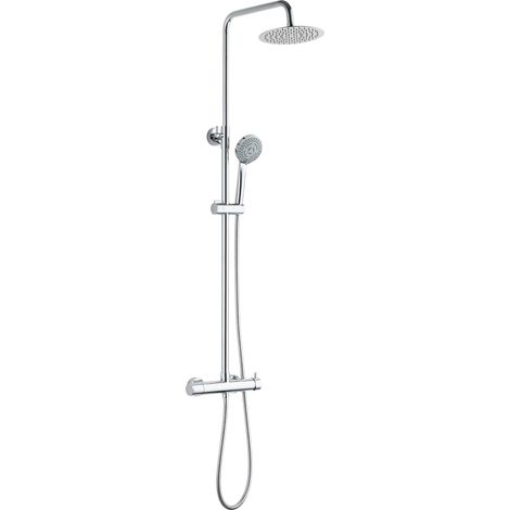 Colonne de douche complète avec mitigeur mécanique et déviateur