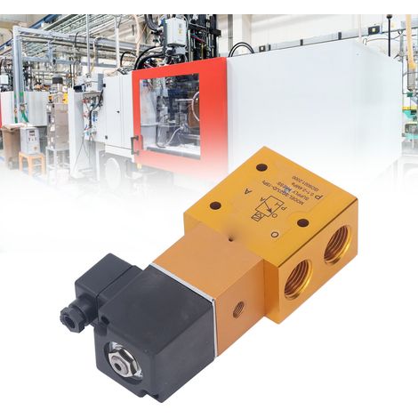 Électrovanne inverseuse à trois voies, à commande externe, SG23JD-15P2 G1/2", 24 V CC, à deux positions et à commande par pilote externe (1/5)