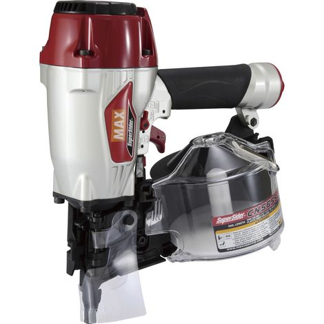 MAX CN565S2 CLOUEUR A ROULEAUX PNEUMATIQUE clous 35/65mm 15/16°