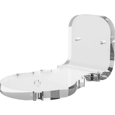 Support mural multifonctionnel pour caméras portables compatible avec Blink Mini Pan, Wyze Cam V2 et Wyze Cam Pan V3. Transparent et sobre. WHBYV (1/4)