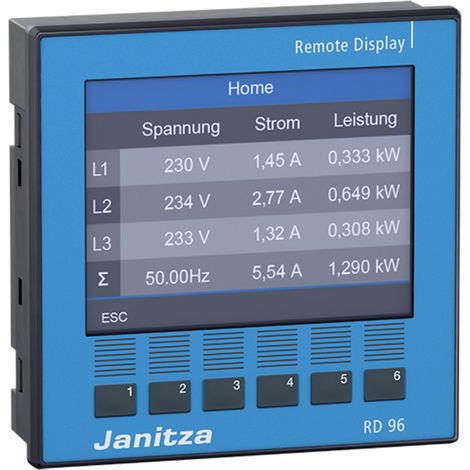 Janitza RD 96 für UMG 800 / UMG 801 Digitalanzeige