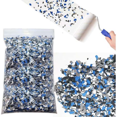 Kit de Dessin Béton Polyvalent – Peinture Minérale Fondue avec Résine Époxy pour Sols et Comptoirs, Décoration Intérieure et Extérieure, Idéal pour Garage, Sols et Murs (1/5)