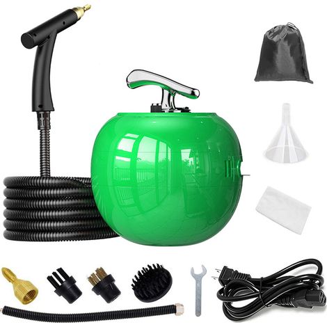 OUTIGO Pulitore a vapore portatile ad alta pressione da 2000 W, con 6 velocità regolabili e serbatoio acqua da 1500 ml. Ideale per rimuovere carta da parati e pulire pavimenti e tappeti