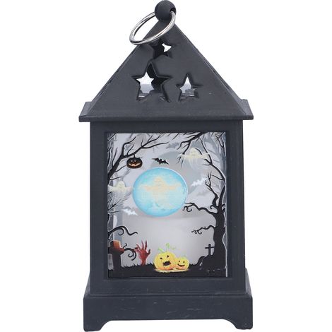 Lanternes LED décoratives Halloween squelette, veilleuse innovante pour fête, ornement de bureau (1/5)