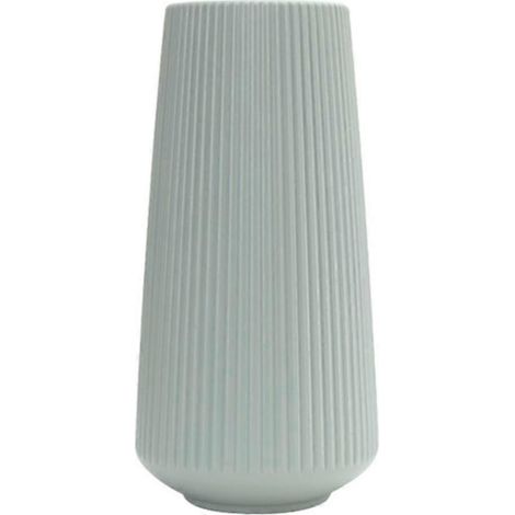 Kunststoffvase im nordischen Stil, getrocknete Blumenarrangement, Topflappen, Heimbüro-Dekoration, moderne Blumenvase (1/4)
