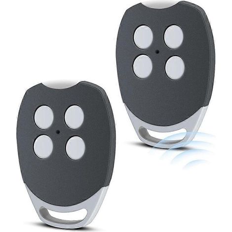 Télécommande 433,92 MHz pour porte de garage (2 pièces) compatible avec les modèles Ditec GOL4, BIXLG4 et BIXLP2. Émetteur portatif. (1/5)