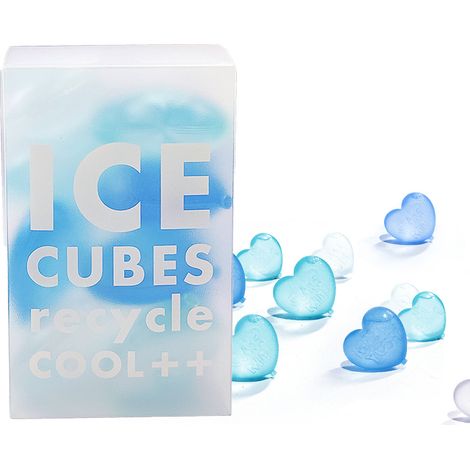 Cubes À Glace Réutilisables - En Polyéthylène Non Toxique - Pour Whisky Vin Bière Eau - 12 Pièces (1/5)