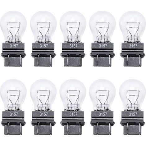 10 ampoules 3157 pour feux arrière, feux de freinage, feux de recul, clignotants S8 (1/5)