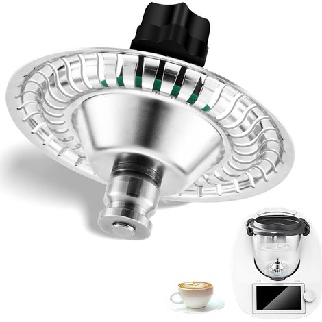 Milk Frother for TM5 TM6, Accessory for Food Processor, Stainless Steel Milk Frother Parts for Food Processor (1/5)