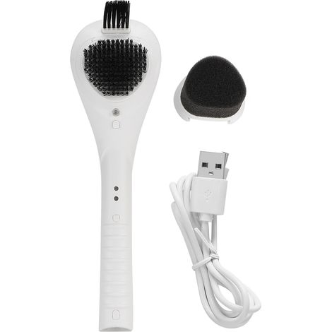 Wiederaufladbarer Ultraschall-Schuhreiniger mit USB-Anschluss, 2 Geschwindigkeitsstufen, multifunktionale Reinigung (1/5)