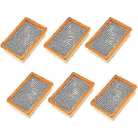 Lot de 6 filtres compatibles avec les aspirateurs Karcher MV4, MV5, MV6, WD4, WD5 et WD6. (1/5)