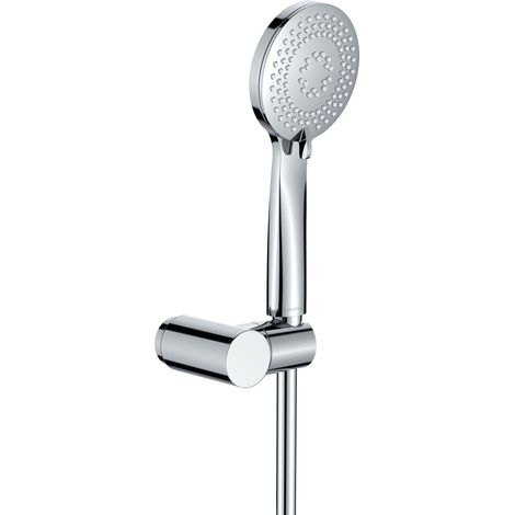 Deante Ensemble de Douche Arnika - Chromé - 3 Jets - Installation Facile - Élégance Moderne