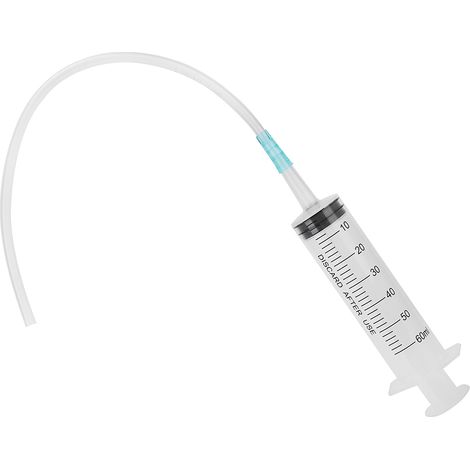 Kit de remplissage et d'injection de liquide pour chambre à air de vélo tubeless (1/5)