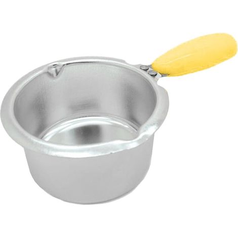Remplacement Pot à Electrique Four Chaudière Réchauffant à Fondue et Chocolat - Jaune