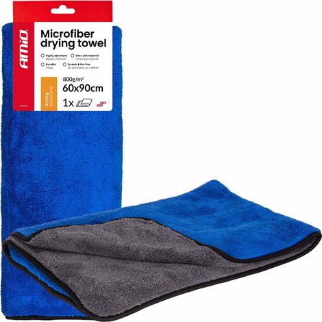 Panno asciugaauto 800 g/m² 60x90 cm amio-04488 (1/5)