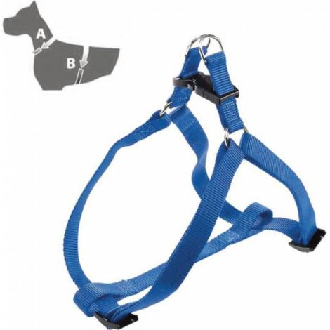ZOOV PETTORINA REG.NYLON BLU MM.20XCM.40/58