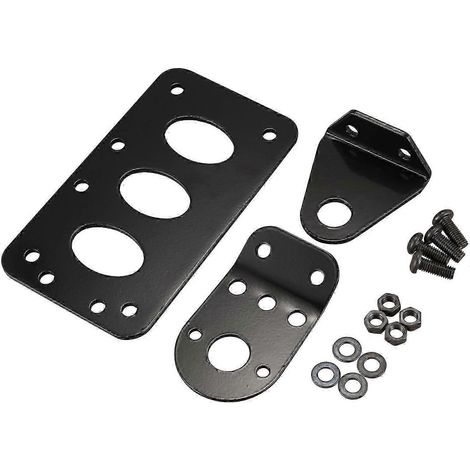 Support de plaque d'immatriculation universel pour feu arrière latéral de moto, accessoires moto rétro en métal JP (1/5)
