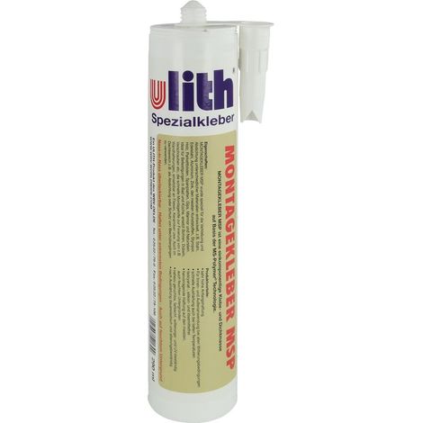 Colle de montage Ulith MS-polymère blanc 290 ml cartouche