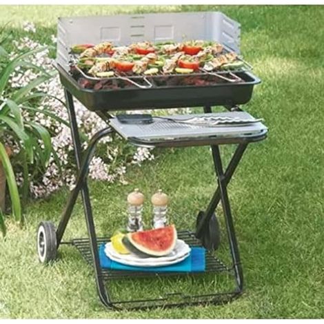 Gartenfreund Clic Clac Stahlgrill 60x68x86,5h cm faltbar (1/2)