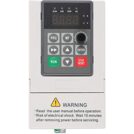 110 V, 0,75 kW, 7 A, 1-phasiger Eingang, 3 Ausgänge, Frequenzumrichter (1/5)