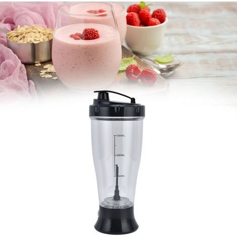 Elektrischer Mixbecher für Kaffee und Milchshakes, schlichtes Geschenk, Weihnachtsgeschenk, elektrischer Mixbecher, klassisches Schwarz (1/5)