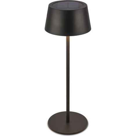 LED Tischlampe Akku LED Tischleuchte Dimmbar Kabellos Touch CCT Solar
