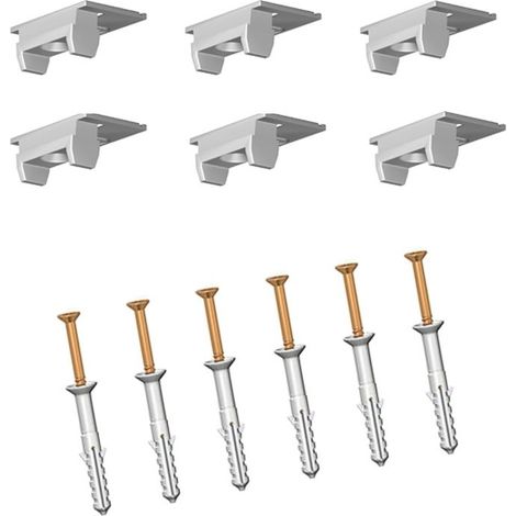 6 clips pour cimaise Newly R40 (1/5)