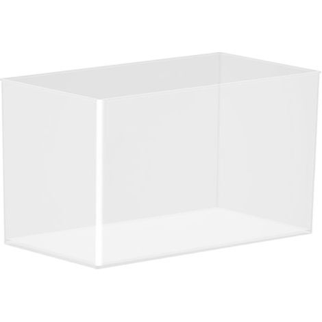 Miniature Aquarium, Ultra-Clear Glass, Frameless Design, For Shrimp, Spiders, Home Decor (1/5)