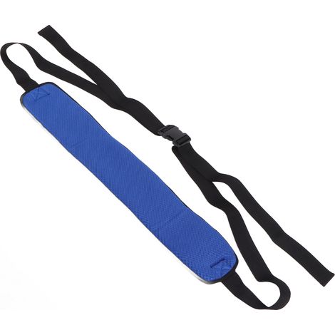 Sangle de lit réglable, souple et respirante, ceinture de contention pour lit, ceinture de sécurité pour soins à domicile et à l'hôpital, épaisseur 1,5 mm (1/5)