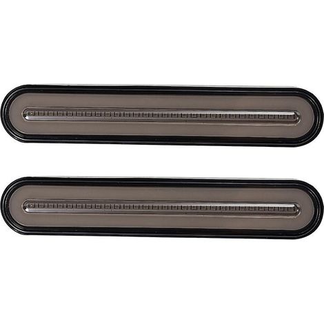 10-30V 100 LED Bremslicht für LKW-Anhänger, wasserdichtes Neon 3-in-1 Halo-Ring-Rücklicht mit blinkendem Lichtstrom