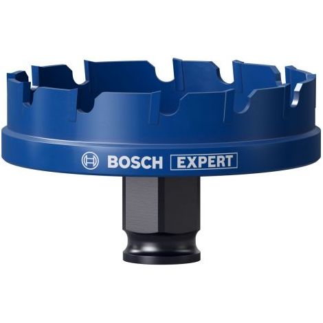 Scie trépan carbure de précision Ø68 mm pour acier inoxydable – Longueur de travail 40 mm – Compatible avec Bosch Power Change Plus – 2608900501