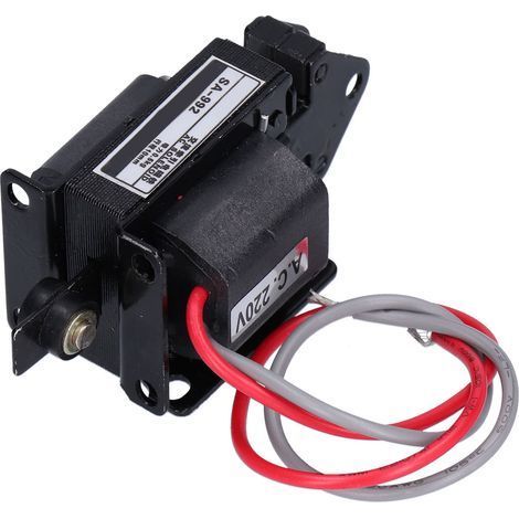 Électroaimant de traction BERM Push Pull 0,5 kg, course 10 mm, solénoïde SA-992, 220 V AC (1/5)