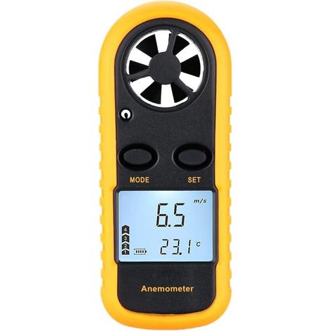 Anémomètre numérique Anémomètre Anémomètre portatif Anémomètre Instrument de test de vent (1/5)