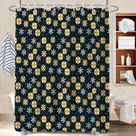 Rideau de douche 180x180 souple et fluide bâche de douche pour personne à mobilité réduite (1/5)