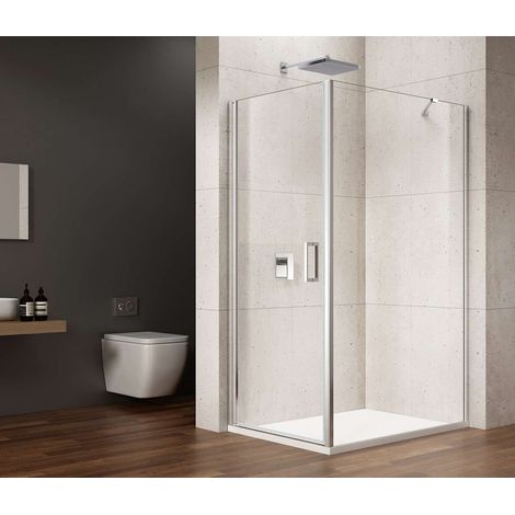 Gelco Loro - Duschkabine 80x100 cm, Klarglas/Chrom GN4480-01 (1/3)
