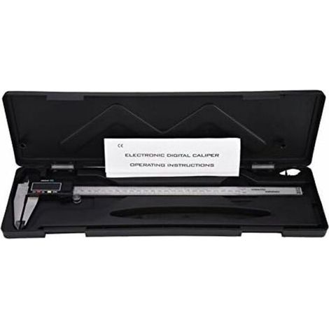 Digital Micrometers Ltd Digitaler Messschieber 150 mm 0–150 mm Großes LCD-Display Inklusive Koffer