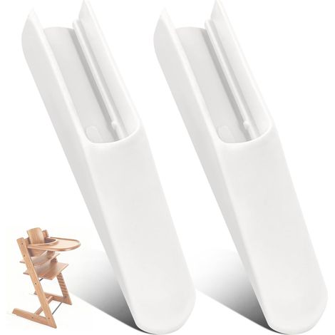 Anti-Basculement Housse pour Stokke Tripp Trapp - 2X Couvre-Pieds Prolongateur Compatible avec Stokke Tripp Trapp Chaises Hautes à partir de 2003, Sécurité et Antiglisse Empêcher la Chaise de Basculer (1/5)