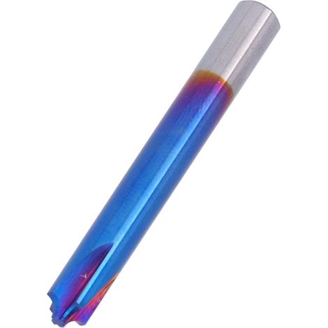 Fraise à spirale ascendante standard en acier au tungstène pour défonceuse CNC, accessoires pour machines de découpe et de gravure fine, R2.0 x D6 x 50L