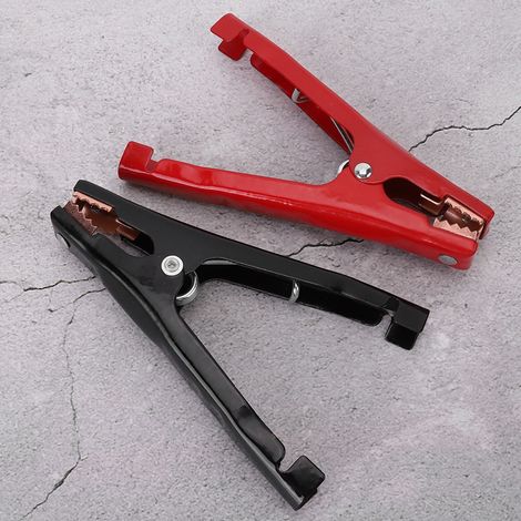 Pince crocodile isolante 500 A pour batterie de voiture 6 V 12 V (1/5)