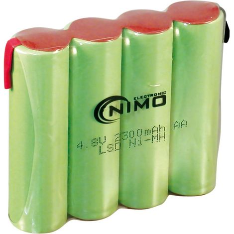 Pile Ni-Mh 4,8V 2300mA AAx4