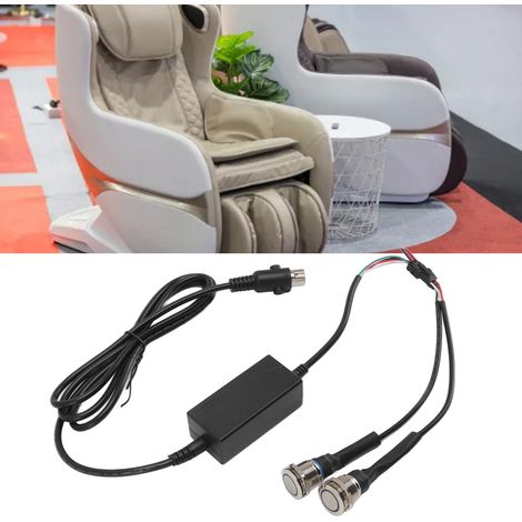 Commande de levage électrique, bouton de levage linéaire pour canapé électrique, tige de poussée électrique, double bouton de levage. (1/5)