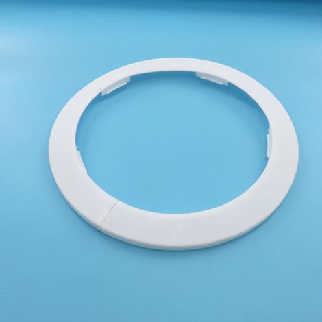 Anneau décoratif en PVC pour tuyaux d'eau, ouvertures murales, ouvertures de climatisation, tuyaux de drainage, couvercles ronds et couvercles décoratifs pour tuyaux de chauffage. (1/4)