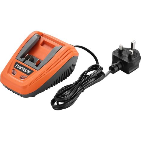 FUXTEC Rapid Charger FX-20V-C-UK – 2.4A Fast Charge