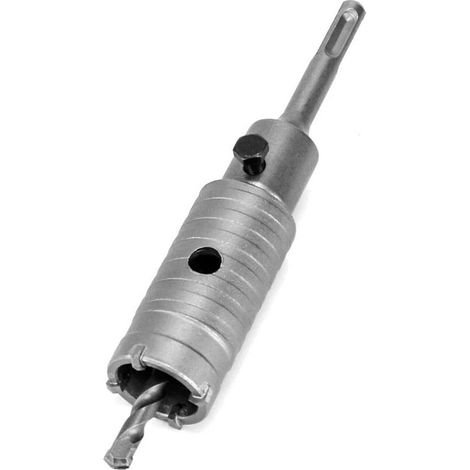 ALLIANDISScie à Cloche Trépan Ø35mm avec Adaptateur SDS Plus 110 mm, Trépan Couronne pour Marbre, Granit, Béton