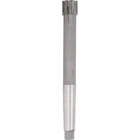 Alésoir à queue cône Morse 1 1/2, carbure, cannelure droite, diamètre 38 H8, outil de coupe industriel YG (1/5)